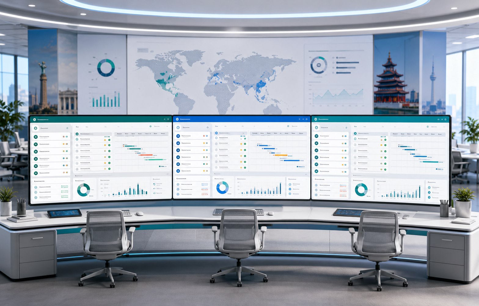 Multi-account operations dashboard for distributed teams